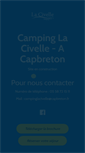 Mobile Screenshot of campinglacivelle.fr